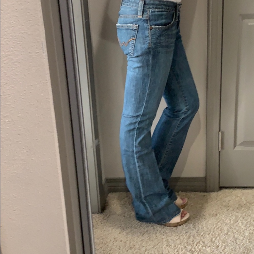 Authentic distressed AG “the angel” jeans - Picture 2 of 7